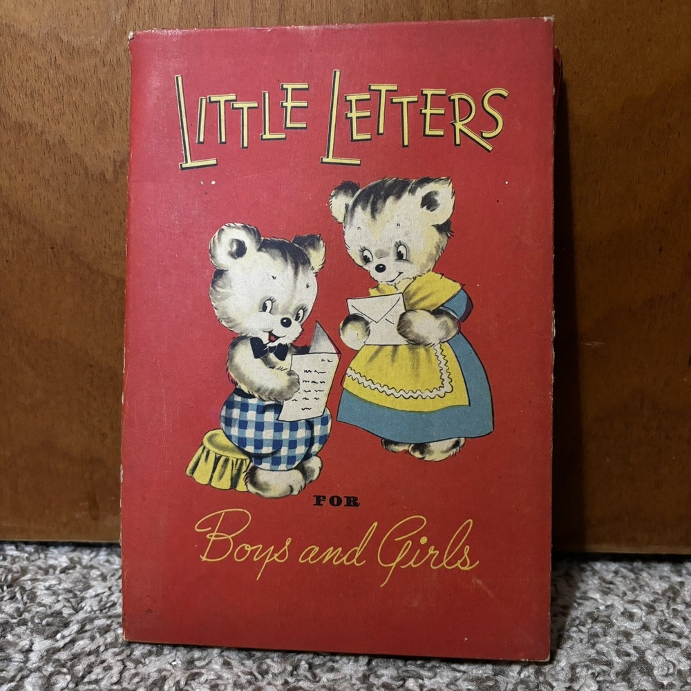 Little Letters For Boys And Girls, 1950d Stationary papers and envelopes
